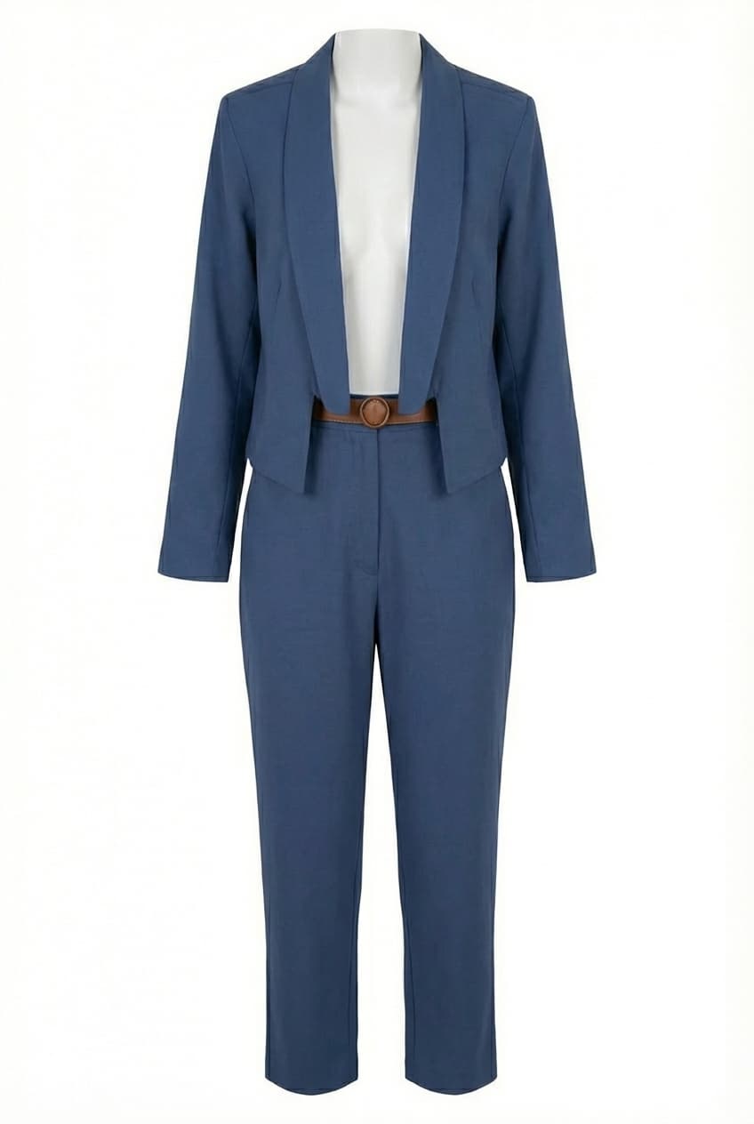 Blazer Azul Garden